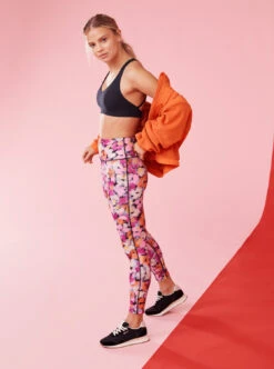 Roxy Heart Into It Ankle PT - Funktionelle Leggings Für Frauen -Modereich Geschaft erjnp03492 roxym nme7 bck4