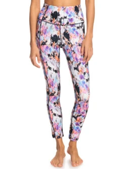 Roxy Heart Into It Ankle PT - Funktionelle Leggings Für Frauen -Modereich Geschaft erjnp03492 roxyw xkbm frt1