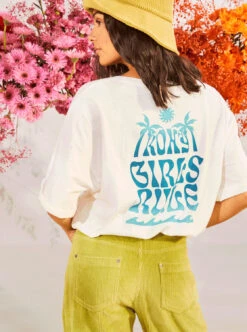 Roxy Surf On Cloud - Kord-Hose Mit Weiten Hosenbeinen Für Frauen -Modereich Geschaft erjnp03523 roxym gje0 bck9