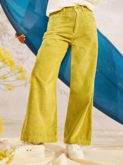 Roxy Surf On Cloud - Kord-Hose Mit Weiten Hosenbeinen Für Frauen -Modereich Geschaft erjnp03523 roxym gje0 frt1