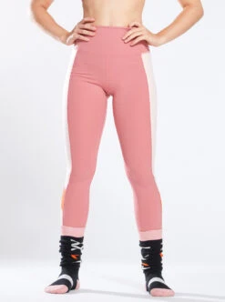 Roxy Heart Into It Colorblock - Funktionelle Leggings Für Frauen