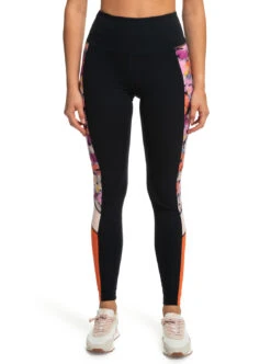 Roxy Heart Into It Colorblock - Funktionelle Leggings Für Frauen -Modereich Geschaft erjnp03529 roxyw kvj0 frt1