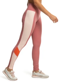 Roxy Heart Into It Colorblock - Funktionelle Leggings Für Frauen -Modereich Geschaft erjnp03529 roxyw mkp0 frt2
