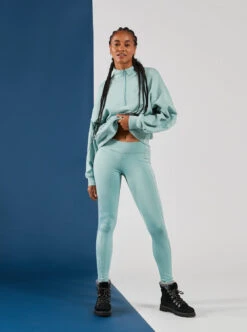 Roxy Waves Of Warmth Brushed - Funktionelle Leggings Für Frauen -Modereich Geschaft erjnp03534 roxym bhb6 bck3