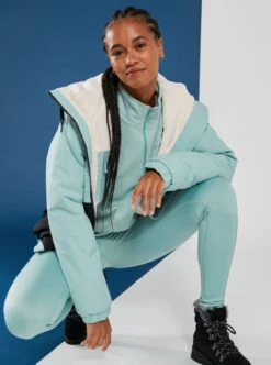 Roxy Waves Of Warmth Brushed - Funktionelle Leggings Für Frauen -Modereich Geschaft erjnp03534 roxym bhb6 bck4