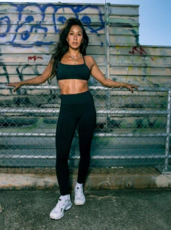 Roxy Kelia 7 - Leggings Mit Hohem Bund Für Frauen -Modereich Geschaft erjnp03541 roxyl kvj0 frt10