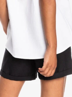 Roxy Another Kiss - Leinen Shorts Für Frauen -Modereich Geschaft erjns03310 roxyw kvj0 frt3