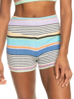 Roxy Best Time Of Day - Kuschelige Shorts Aus Rippstrick Für Frauen