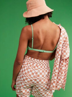 Roxy Over The Sun Check - Leichte Shorts Für Frauen -Modereich Geschaft erjns03448 roxym wbk8 frt3