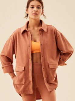 Roxy Tech Fleece - Fleece-Hemdjacke Für Frauen -Modereich Geschaft erjpf03129 roxym clr0 frt1