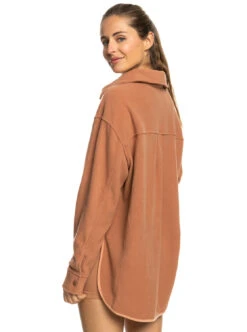 Roxy Tech Fleece - Fleece-Hemdjacke Für Frauen -Modereich Geschaft erjpf03129 roxyw clr0 bck1