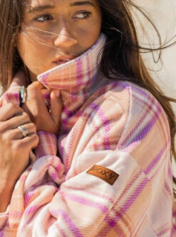 Roxy Ring Tone - Fleece-Hemdjacke Für Frauen -Modereich Geschaft erjpf03144 roxyl nht1 frt3