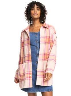 Roxy Ring Tone - Fleece-Hemdjacke Für Frauen -Modereich Geschaft erjpf03144 roxyw nht1 frt1