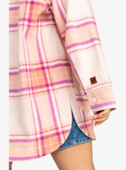 Roxy Ring Tone - Fleece-Hemdjacke Für Frauen -Modereich Geschaft erjpf03144 roxyw nht1 frt3