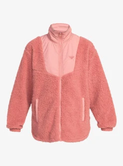 Roxy Waves Of Warmth - Jacke Aus Sherpa-Fleece Für Frauen -Modereich Geschaft erjpf03155 roxyv mkp0 frt1