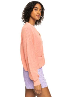 Roxy Coastal Relax - Cardigan Für Frauen -Modereich Geschaft erjsw03553 roxyw mfq0 frt3