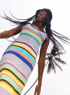 Roxy Sunshine Bouquet - Midi-Trägerkleid Für Frauen