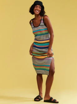 Roxy Sunshine Bouquet - Midi-Trägerkleid Für Frauen -Modereich Geschaft erjsw03562 roxym kyh6 frt9