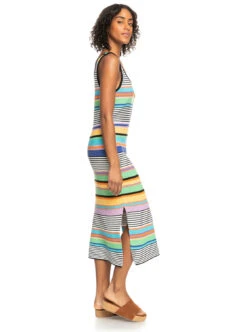 Roxy Sunshine Bouquet - Midi-Trägerkleid Für Frauen -Modereich Geschaft erjsw03562 roxyw kyh6 frt2