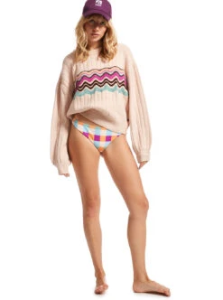 Roxy Pop Again - Pullover Für Frauen -Modereich Geschaft erjsw03575 roxym nds0 bck3