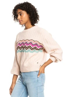 Roxy Pop Again - Pullover Für Frauen -Modereich Geschaft erjsw03575 roxyw nds0 frt2