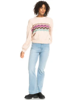 Roxy Pop Again - Pullover Für Frauen -Modereich Geschaft erjsw03575 roxyw nds0 frt9