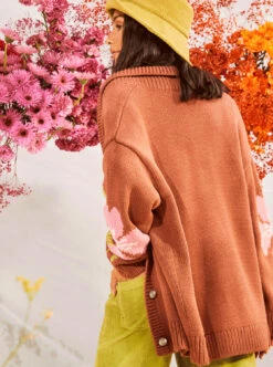 Roxy Hand On Heart - Cardigan Für Frauen -Modereich Geschaft erjsw03584 roxym mms0 bck1