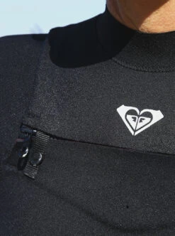 Roxy 4/3mm Elite - Chest-Zip-Neoprenanzug Für Frauen -Modereich Geschaft erjw103115 roxyl kvj0 bck2