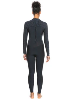 Roxy 3/2mm Swell Series - Back-Zip-Neoprenanzug Für Frauen -Modereich Geschaft erjw103121 roxyw kvj0 bck1