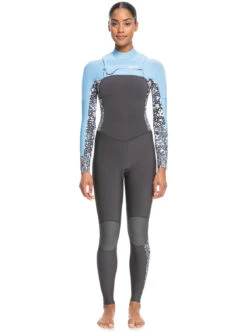 Roxy 3/2mm Swell Series - Chest-Zip-Neoprenanzug Für Frauen -Modereich Geschaft erjw103122 roxyw xkbb frt1 1