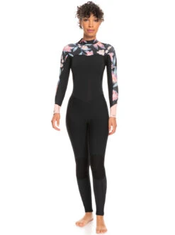 Roxy 5/4/3mm Swell Series - Back-Zip-Neoprenanzug Für Frauen