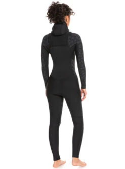 Roxy 5/4/3mm Swell Series - Chest-Zip Neoprenanzug Mit Kapuze Für Frauen -Modereich Geschaft erjw203012 roxyw kvj0 bck1