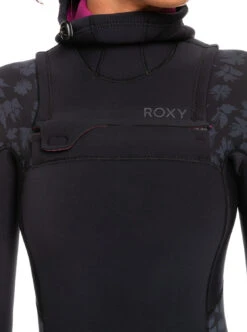 Roxy 5/4/3mm Swell Series - Chest-Zip Neoprenanzug Mit Kapuze Für Frauen -Modereich Geschaft erjw203012 roxyw kvj0 frt3