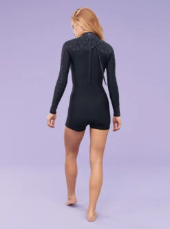 Roxy 2mm Swell Series - Langärmeliger Springsuit Für Frauen -Modereich Geschaft erjw403054 roxym kvj0 bck1