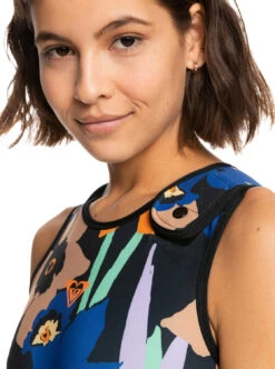 Roxy 1.5mm Current Of Cool - Ärmelloser, Langer Springsuit Für Frauen -Modereich Geschaft erjw703017 roxyw kvj0 frt3