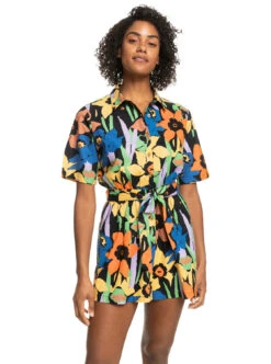 Roxy Real Yesterday - Playsuit Für Frauen -Modereich Geschaft erjwd03689 roxyw kvj6 frt1