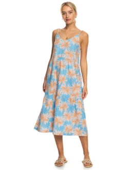 Roxy Waiting Line Printed - Midikleid Für Frauen -Modereich Geschaft erjwd03704 roxyw bjt6 frt9