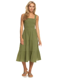 Roxy Honeymoon Avenue - Midikleid Für Frauen