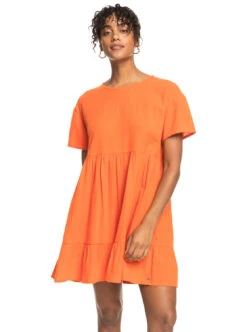 Roxy New Destiny - Kurzärmliges Kleid Für Frauen