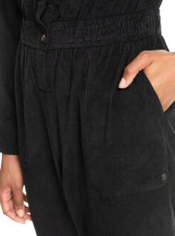 Roxy Read My Mind - Langärmliger Kord-Jumpsuit Für Frauen -Modereich Geschaft erjwd03745 roxyw kvj0 frt4