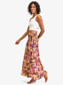 Roxy Remember Sun - Midirock Für Frauen -Modereich Geschaft erjwk03146 roxyw xkny frt9