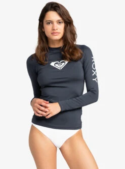Roxy Whole Hearted - Langärmliger Rashguard Mit UPF 50 Für Frauen -Modereich Geschaft erjwr03547 roxyw bsp0 frt1 1