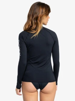 Roxy Whole Hearted - Langärmliger Rashguard Mit UPF 50 Für Frauen -Modereich Geschaft erjwr03547 roxyw kvj0 bck1