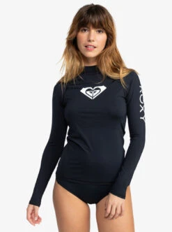 Roxy Whole Hearted - Langärmliger Rashguard Mit UPF 50 Für Frauen -Modereich Geschaft erjwr03547 roxyw kvj0 frt1