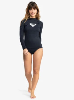 Roxy Whole Hearted - Langärmliger Rashguard Mit UPF 50 Für Frauen -Modereich Geschaft erjwr03547 roxyw kvj0 frt9