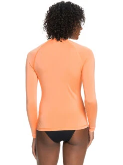 Roxy Whole Hearted - Langärmliger Rashguard Mit UPF 50 Für Frauen -Modereich Geschaft erjwr03547 roxyw mfq0 bck1