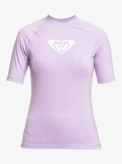Roxy Whole Hearted - Kurzärmliger Rashguard Mit UPF 50 Für Frauen -Modereich Geschaft erjwr03548 roxyv png0 frt1