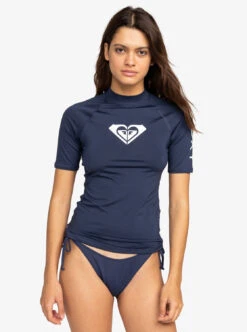 Roxy Whole Hearted - Kurzärmliger Rashguard Mit UPF 50 Für Frauen -Modereich Geschaft erjwr03548 roxyw bsp0 frt1