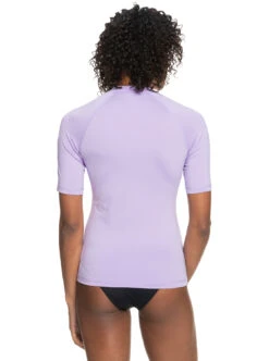 Roxy Whole Hearted - Kurzärmliger Rashguard Mit UPF 50 Für Frauen -Modereich Geschaft erjwr03548 roxyw png0 bck1