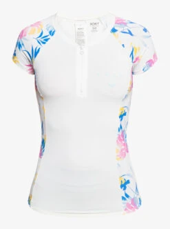 Surf & Roxy - Kurzärmliger Rashguard Für Frauen -Modereich Geschaft erjwr03551 roxyv wbb8 frt1
